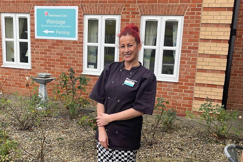 Monica Szabo, head chef at our Wantage Residential and Nursing Home in Wantage, Oxfordshire