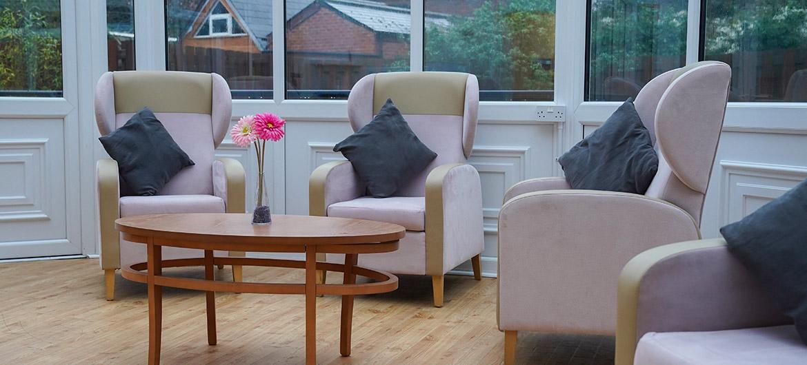 Greenslades Care Home Bright And Airy Conservatory