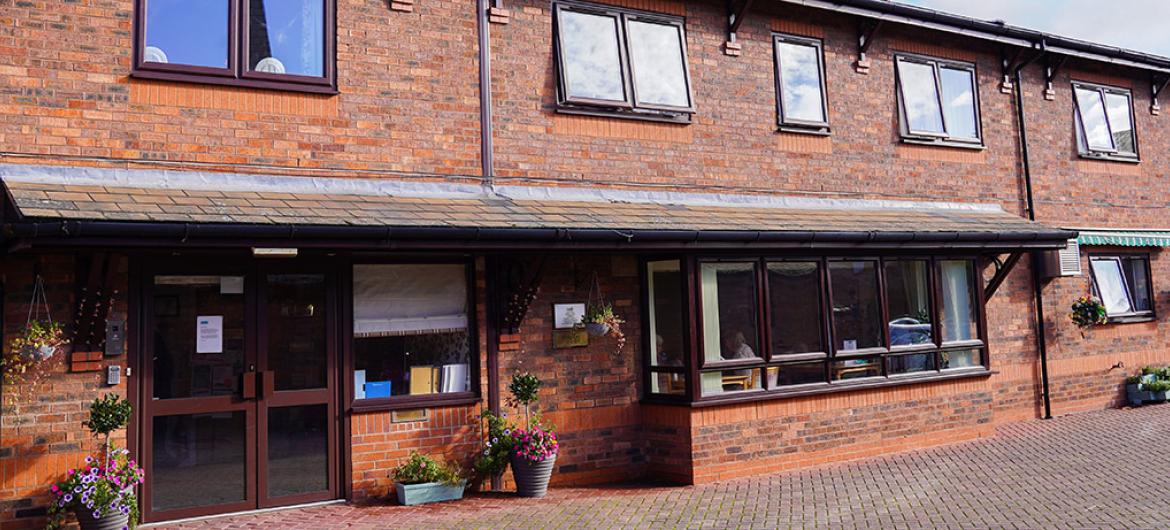Exterior of Lammas House Residential Care Home in Coundon, Coventry