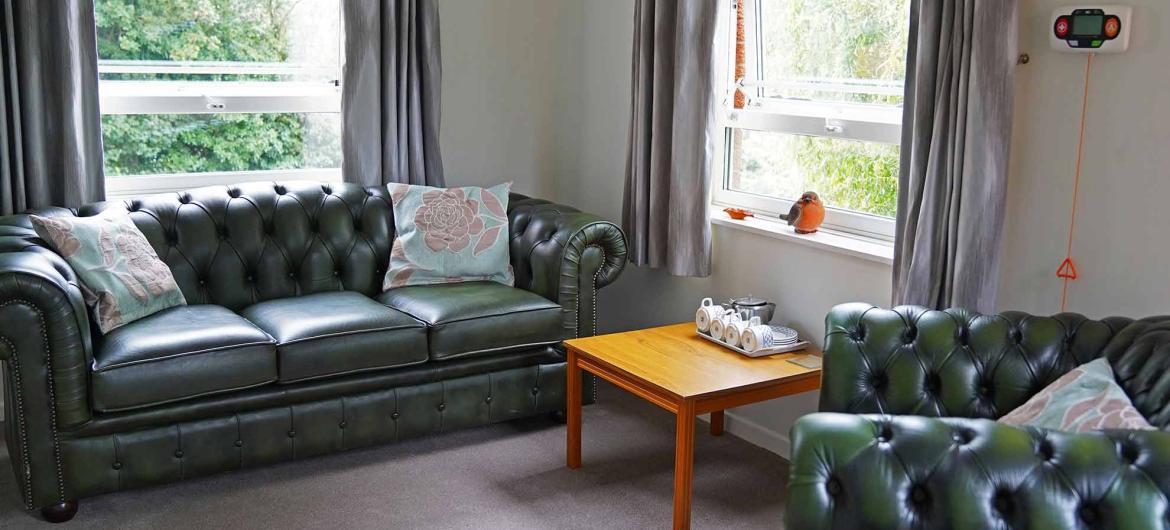 Interior of living room at Westmead Residential Care Home