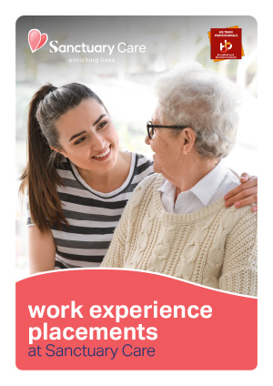 Work experience placement leaflet