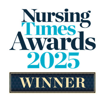 Nursing Times Awards 2025 logo Nursing Times Awards 2025 logo