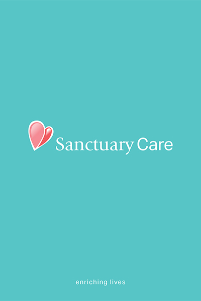 Sanctuary Care brochure front cover
