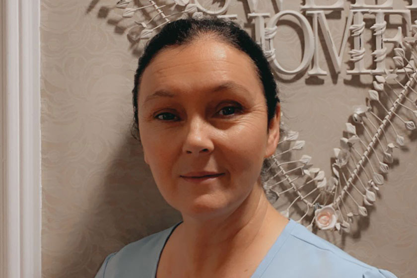 Cheryl Dobie, home manager of Prince Alfred Residential Care Home in Liverpool, which has been shortlisted for a regional Great British Care Award