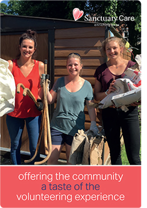 Volunteering in the community leaflet