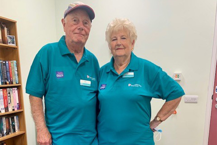 Eve and Rick Warren – our Meadows House Day Care Centre volunteers