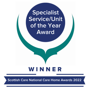 Specialist Service/Unit of the year award graphic