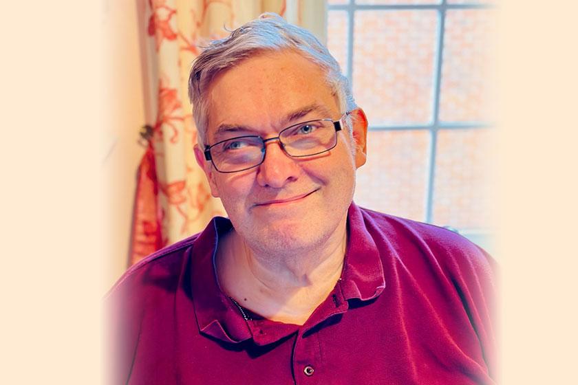 Alan, a resident at Watlington and District Residential and Nursing Home in Oxfordshire 