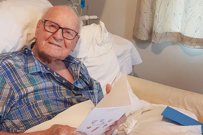 A magnificent 107th for Arthur Arthur Steel celebrates his 107th birthday at his home at Beach Lawns Residential and Nursing Home in Weston-super-Mare