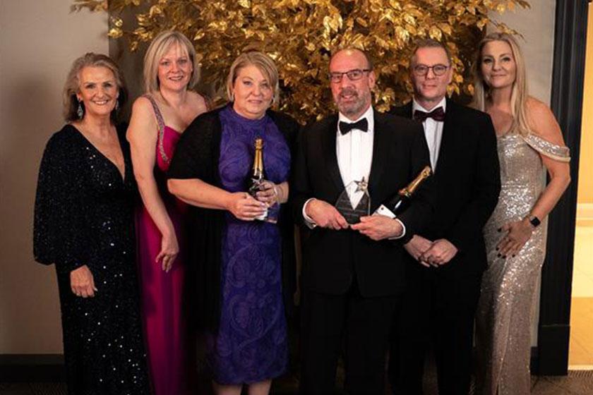 Sanctuary Care colleagues gathered for an awards ceremony at the Sanctuary Care Home Managers' Conference 2024 