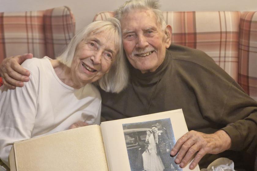 Jim and Kathleen Green Married couple smiling together