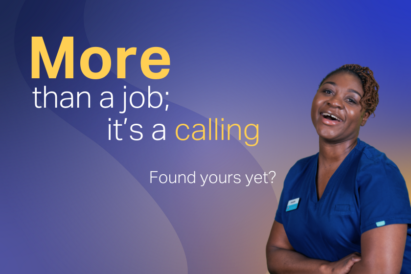 At Sanctuary Care, it's more than a job; it's a calling More than a job; it's a calling