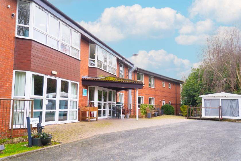 Exterior of Brambles Care Home