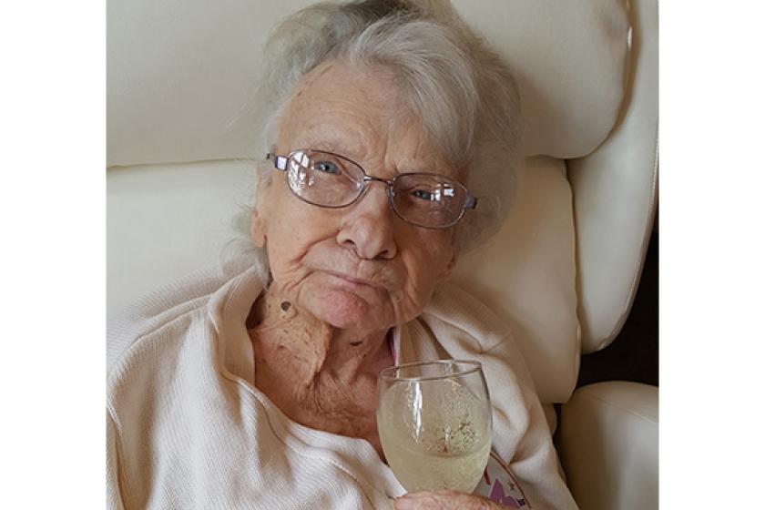 Edna Gertrude May Thomas of The Rosary Nursing Home