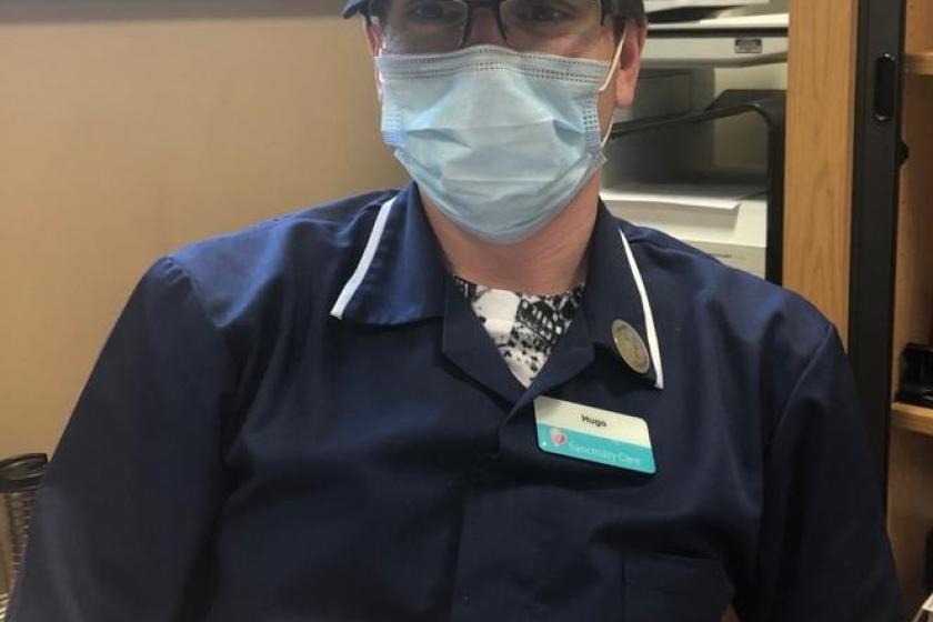 Hugo Ruela, home manager at Chadwell House Residential Care Home