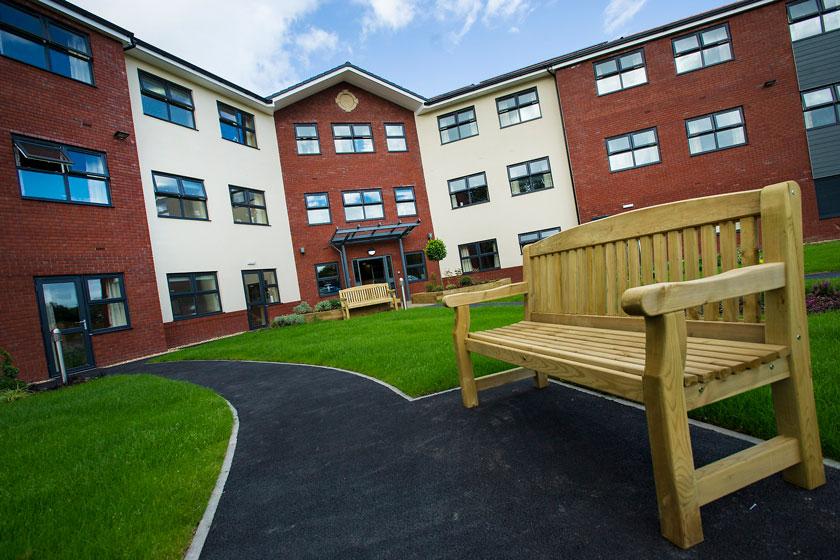 Exterior of Lake View Residential Care Home