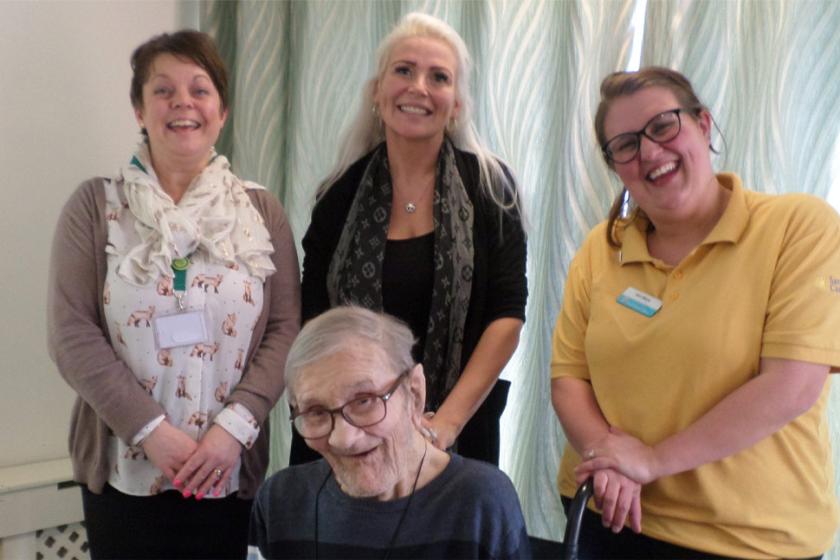 Don Thomson House staff and residents