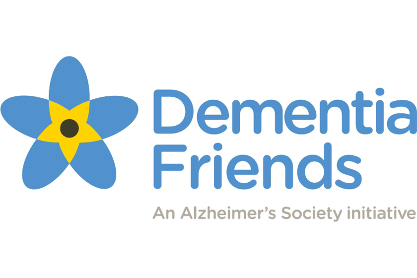 Dementia friends logo.