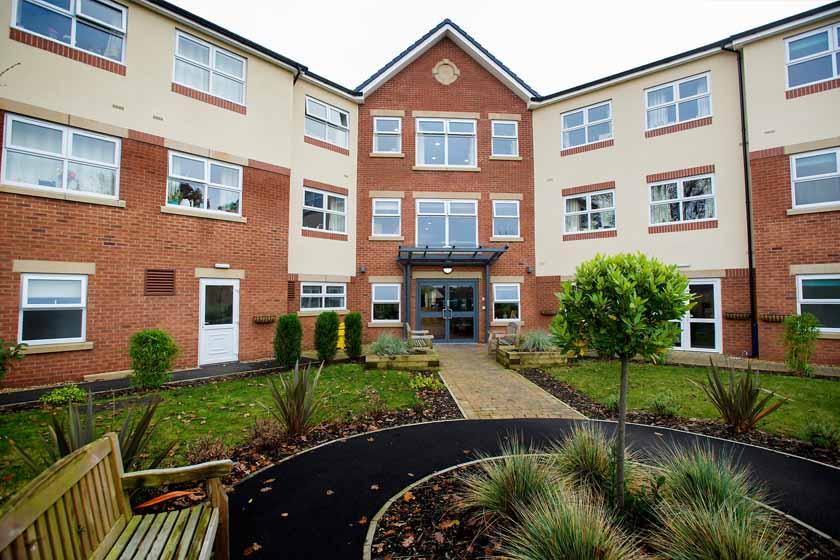 Exterior of Bartley Green Lodge Residential Care Home