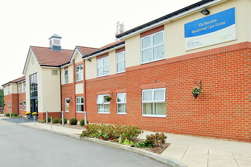 The Beeches Residential Care Home in Northfield, Birmingham