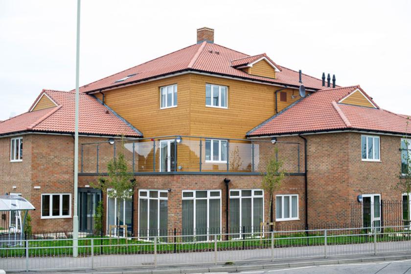 Exterior of Meadow View Residential Care Home in Canterbury