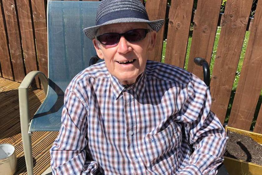 Birchwood Court resident Fred