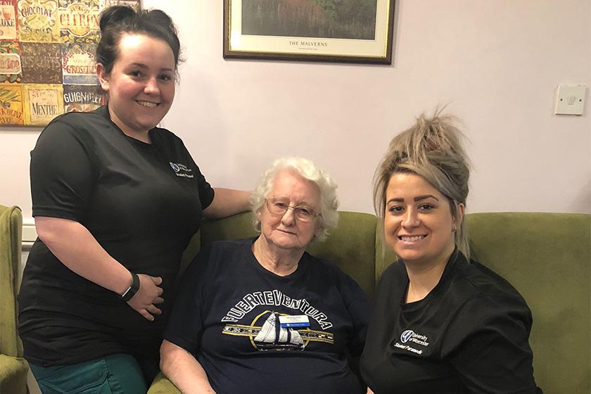 A taste of ‘real life’ work for aspiring paramedics.