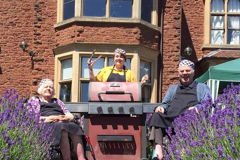 The Rosary Nursing Home celebrates National Camping Month The Rosary Nursing Home celebrates National Camping Month