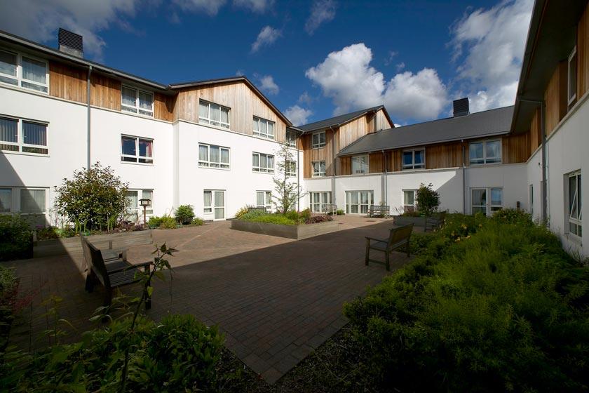 Exterior of Meadows House Residential and Nursing Home in Greenwich, London.