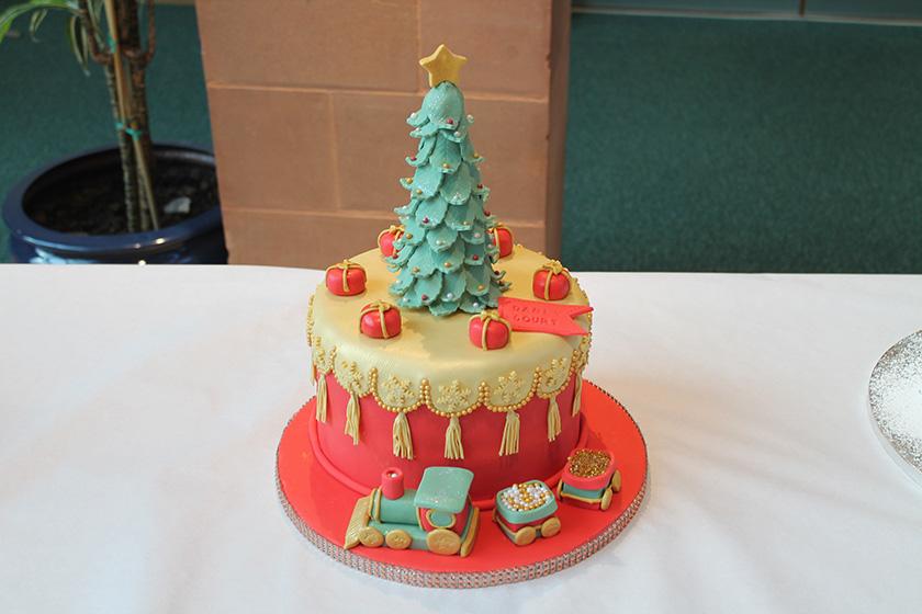 The winning Sanctuary Care Christmas Cake The winning Sanctuary Care Christmas Cake