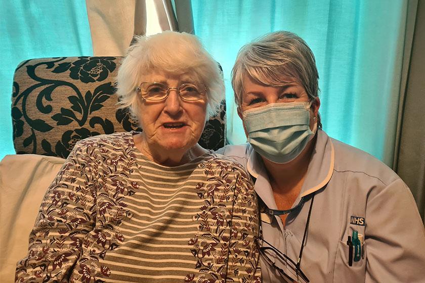 “It’s amazing to have our mother-daughter relationship back” – Mandy and Maggie’s respite care journey Maggie and daughter Mandy at Maggie's new home, Juniper House Residential Care Home in Worcester