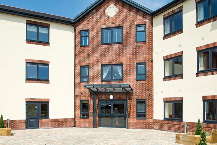 Barony Lodge exterior 