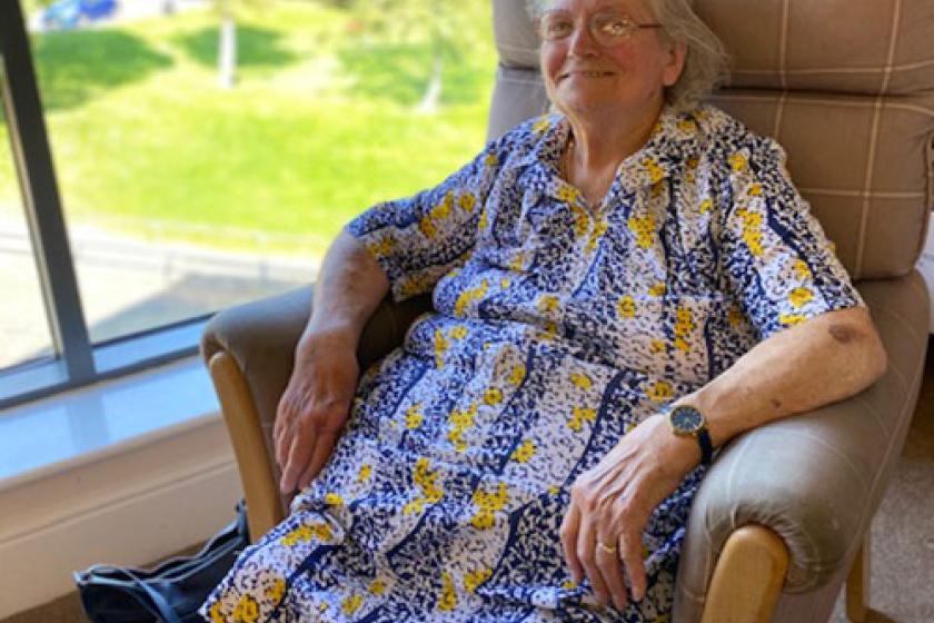 Lake Vie Care Home Resident Dorothy Beekes