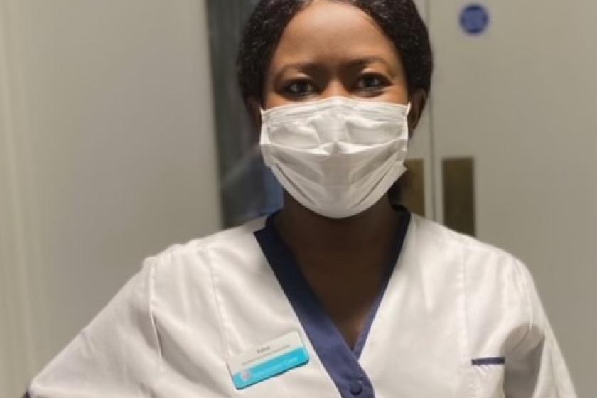 Edna, nursing associate apprentice, is proud to share her story for National Apprenticeship Week