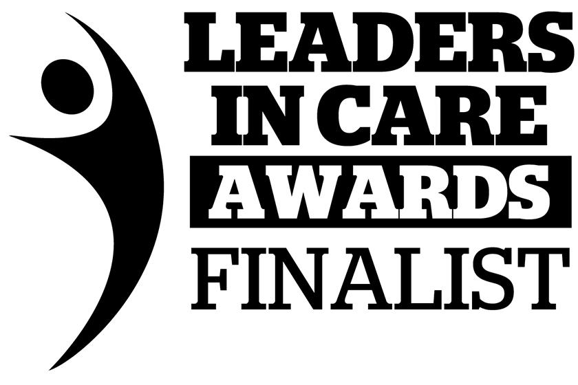 Leaders in Care Awards Finalist graphic