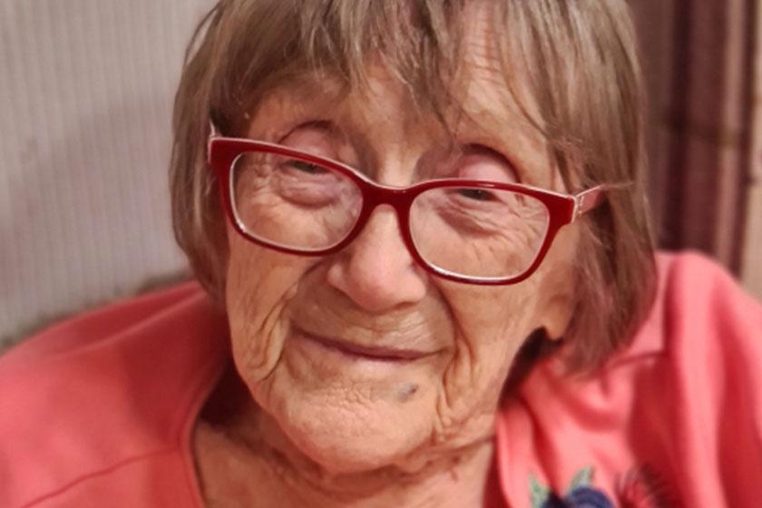 Millie Pollard Millie Pollard at The Park Residential and Nursing Home in Derby where she receives residential care