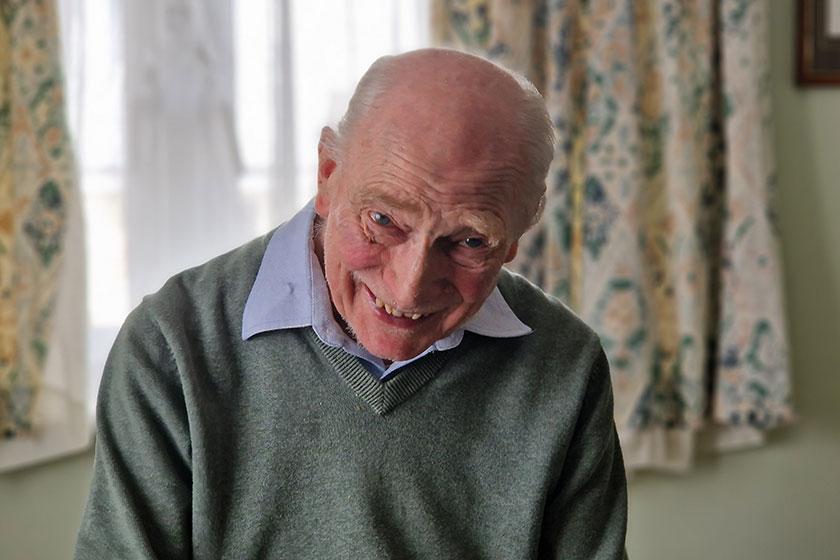 Peter loves his role as resident ambassador Our resident ambassador at The Manse, our care home in south Norwood, south London