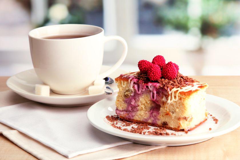 Cup of tea and cake Cup of tea and cake