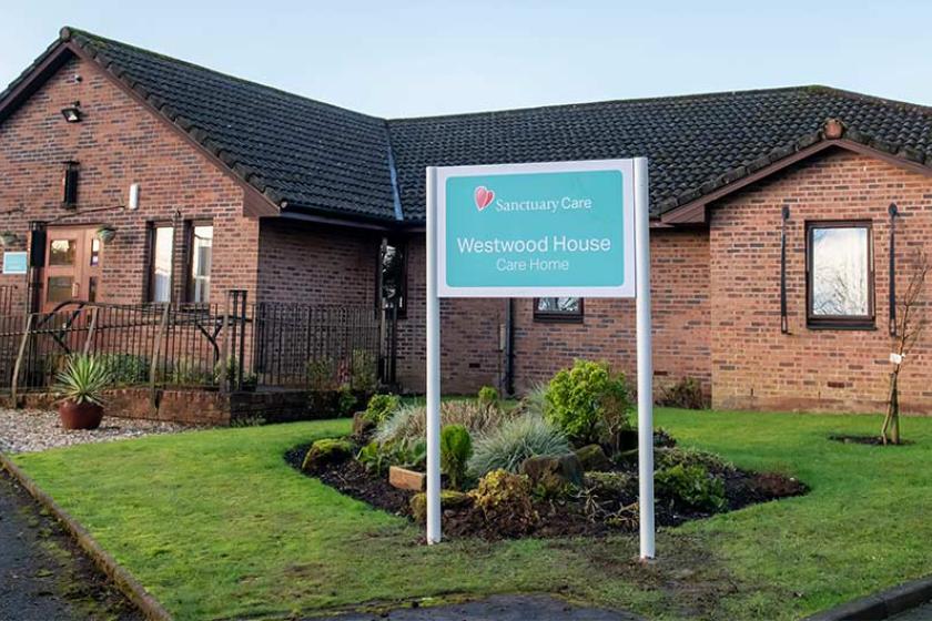 Westwood House Care Home in East Kilbride
