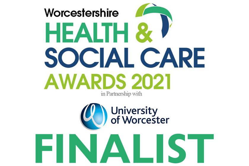Worcestershire Health and Social Care Awards 2021 Finalist logo