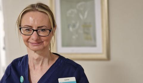 Care assistant Lauren at Wantage Residential and Nursing Home