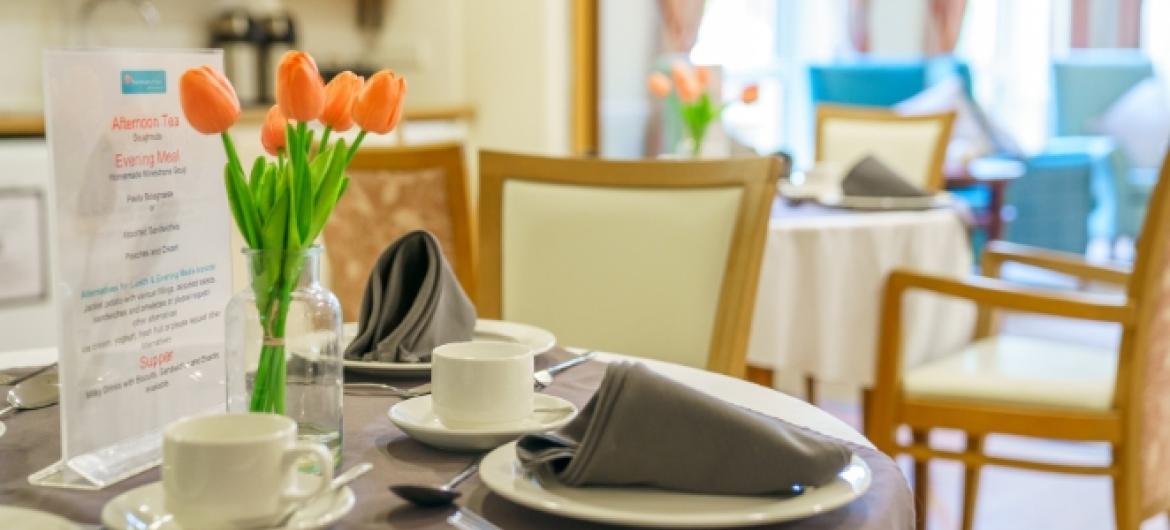 Dining room at Trevarna