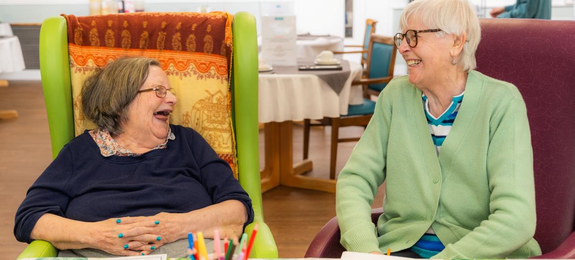 Residents Smiling