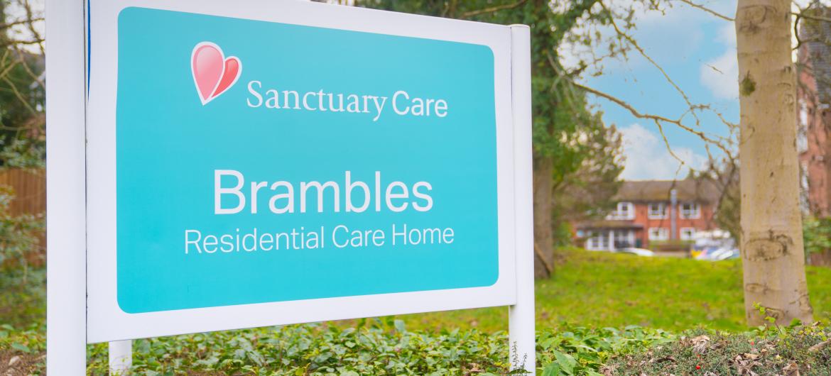 Signage - Brambles Residential Care Home