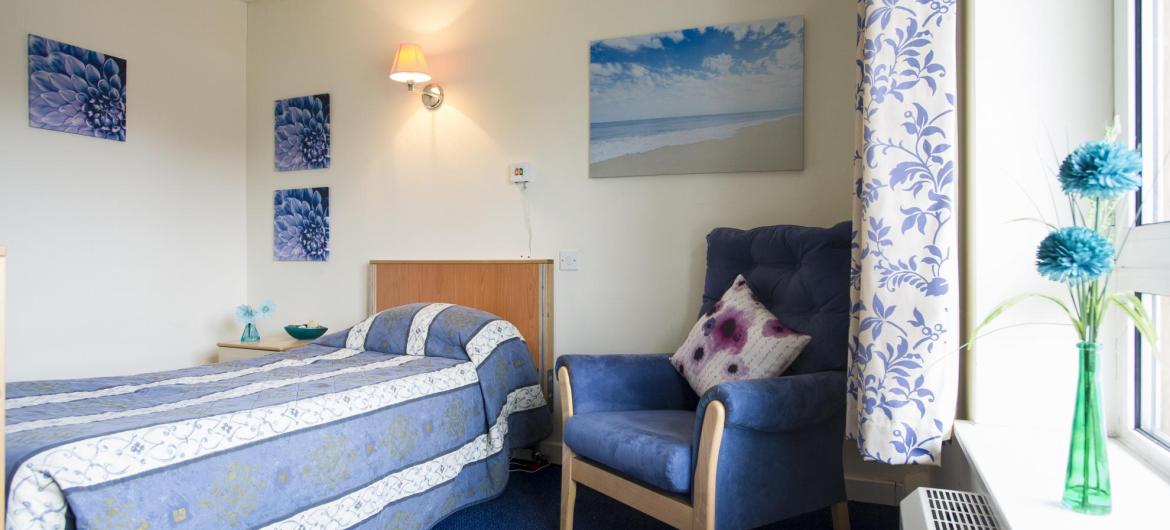 Bedroom at Ashgreen House Residential and Nursing Home