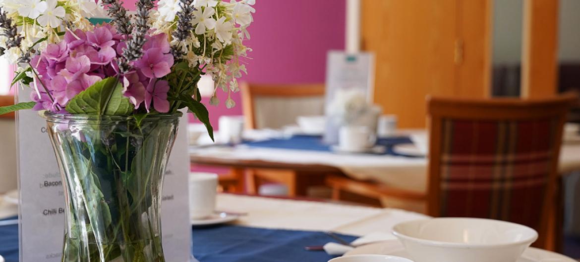 Breme Residential Care Home Dining Area