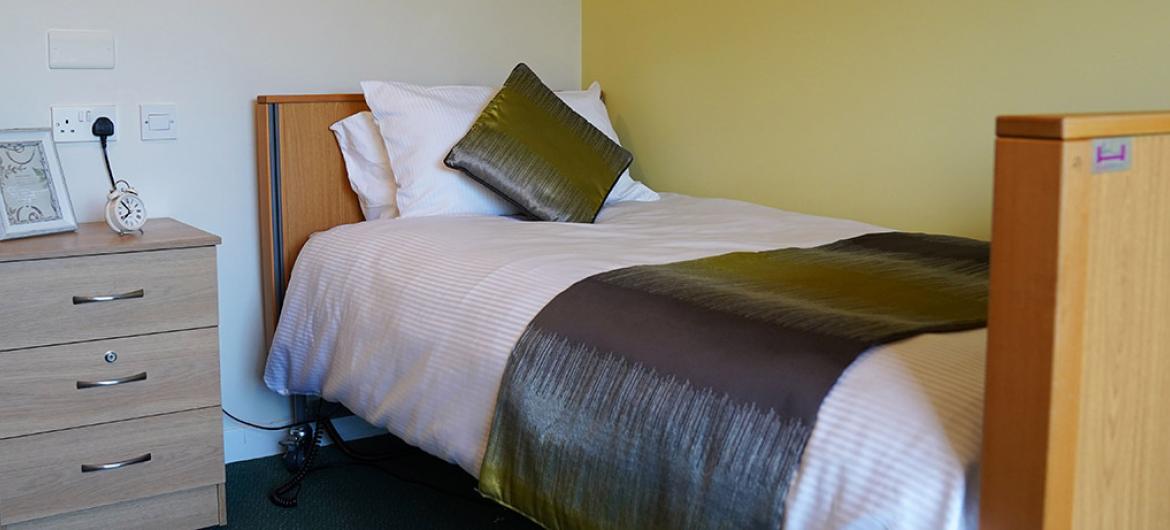 Breme Residential Care Home Example Bedroom