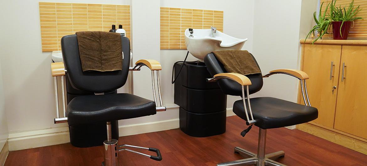 Greenslades Care Home Modern Hairdressing Salon