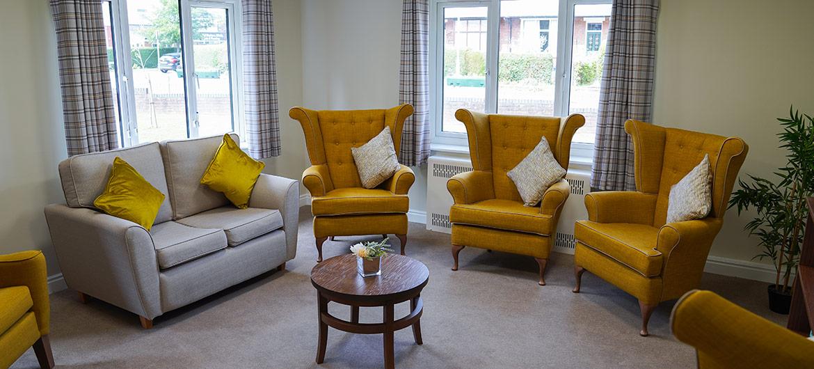 Nunthorpe Oaks lounge area