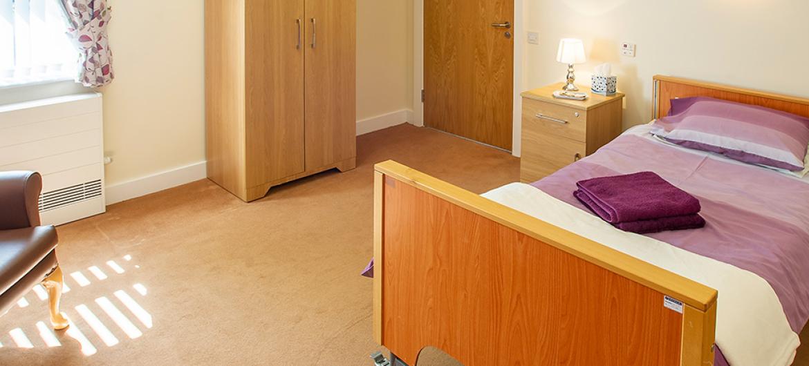 Bright and airy Bedroom at Pavillion Residential and Nursing Home in Durham